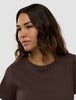Women's Rib T-Shirt Espresso