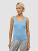 Women's Rib Tank Top Blissful Blue