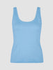 Women's Rib Tank Top Blissful Blue