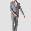 Essential Suit Duo Check Blue