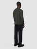 Seamless Premium Merino Knit Crewneck Green Night