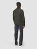 Seamless Premium Merino Knit Half Zip Green Night