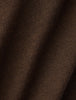 Seamless Premium Merino Knit Half Zip Saddle Brown