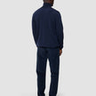 Seamless Premium Merino Knit Turtleneck Dark Navy