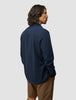 Seersucker Casual Shirt Dark Navy