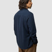 Seersucker Casual Shirt Dark Navy