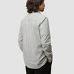 Seersucker Casual Shirt Green Stripes