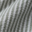Seersucker Casual Shirt Green Stripes