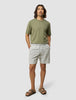Seersucker Shorts Green Stripes