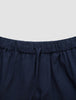 Seersucker Shorts Dark Navy