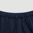 Seersucker Shorts Dark Navy