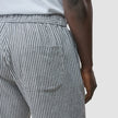 Seersucker Shorts Navy Stripes