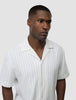 Seersucker Short Sleeve Shirt Blue Stripes