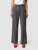 Serene Pants Wide Grey Herringbone