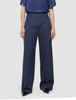 Women's Serene Pants Wide Marine Pinstripe