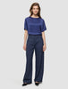 Women's Serene Pants Wide Marine Pinstripe