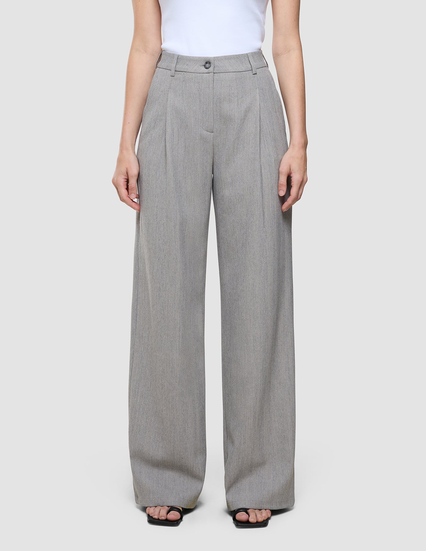 Serene Set Tapestry Herringbone Short Jacket Pants