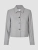 Women's Serene Short Jacket Tapestry Herringbone