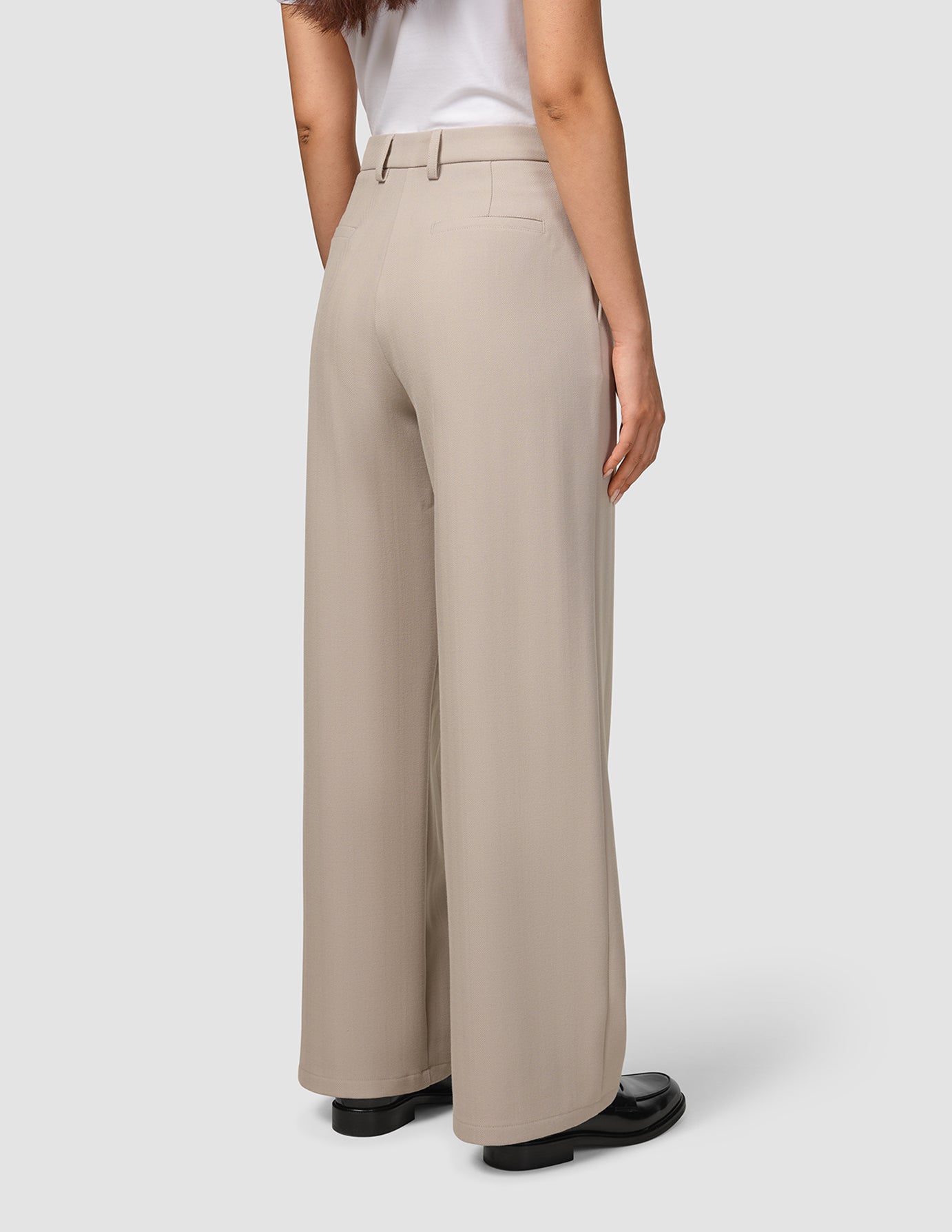 Serene Pants Wide Greige