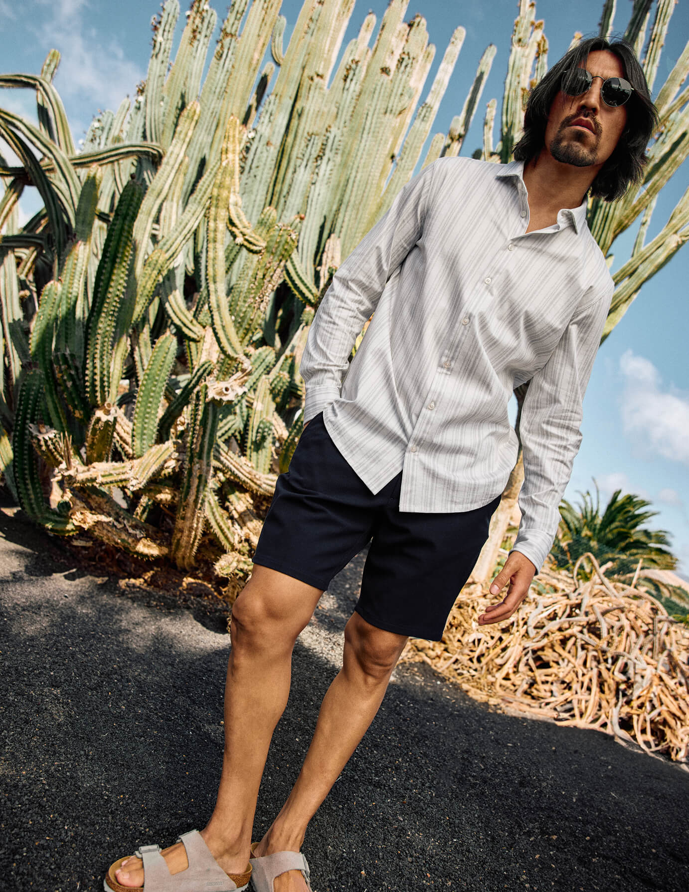 Essential Shorts Navy Melange