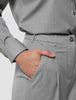 Women's Skye Pants Wide Mellow Beige Herringbone