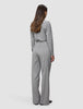 Women's Skye Pants Wide Mellow Beige Herringbone