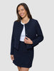Sorae Set Midnight Blue Short Jacket & Short Skirt