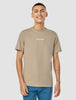 Supima T-Shirt Autograph Wooden Beige