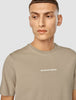 Supima T-Shirt Autograph Wooden Beige