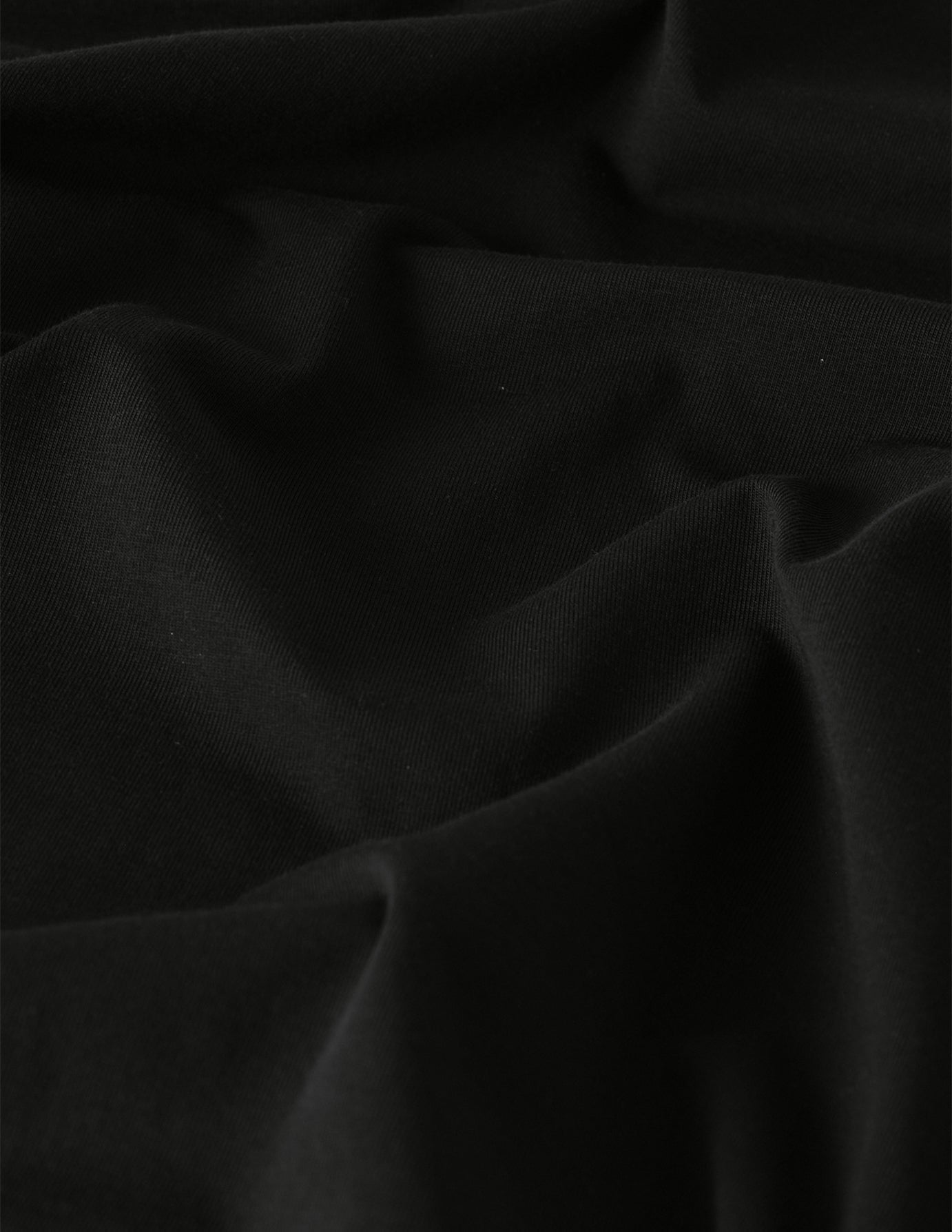 Supima Autograph Long-Sleeved T-Shirt Black