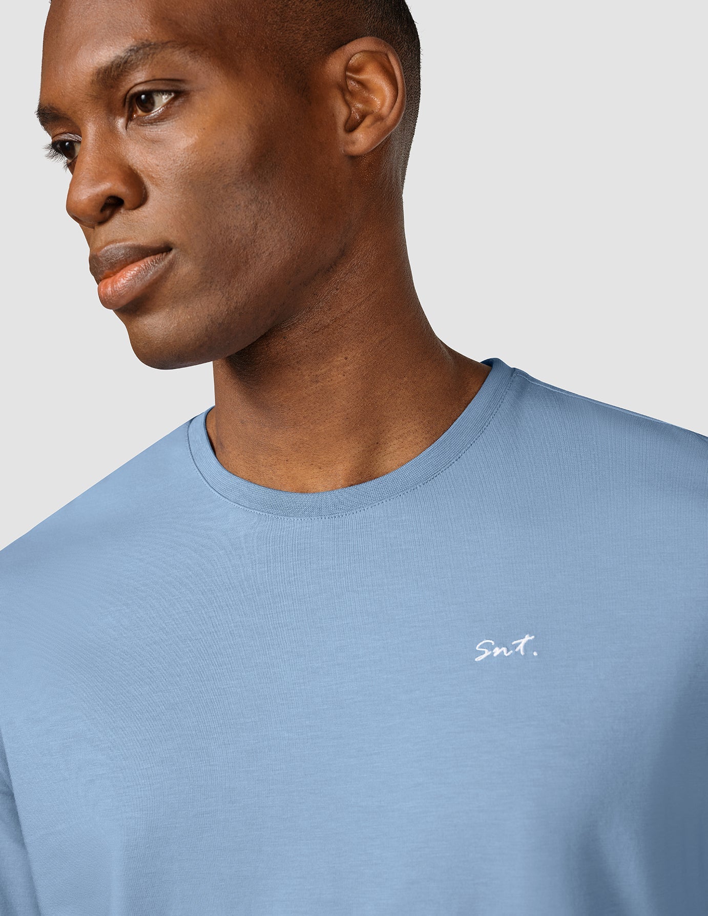 Supima Legacy T-shirt Rainy Blue