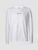 Supima Autograph Long-Sleeved T-Shirt White