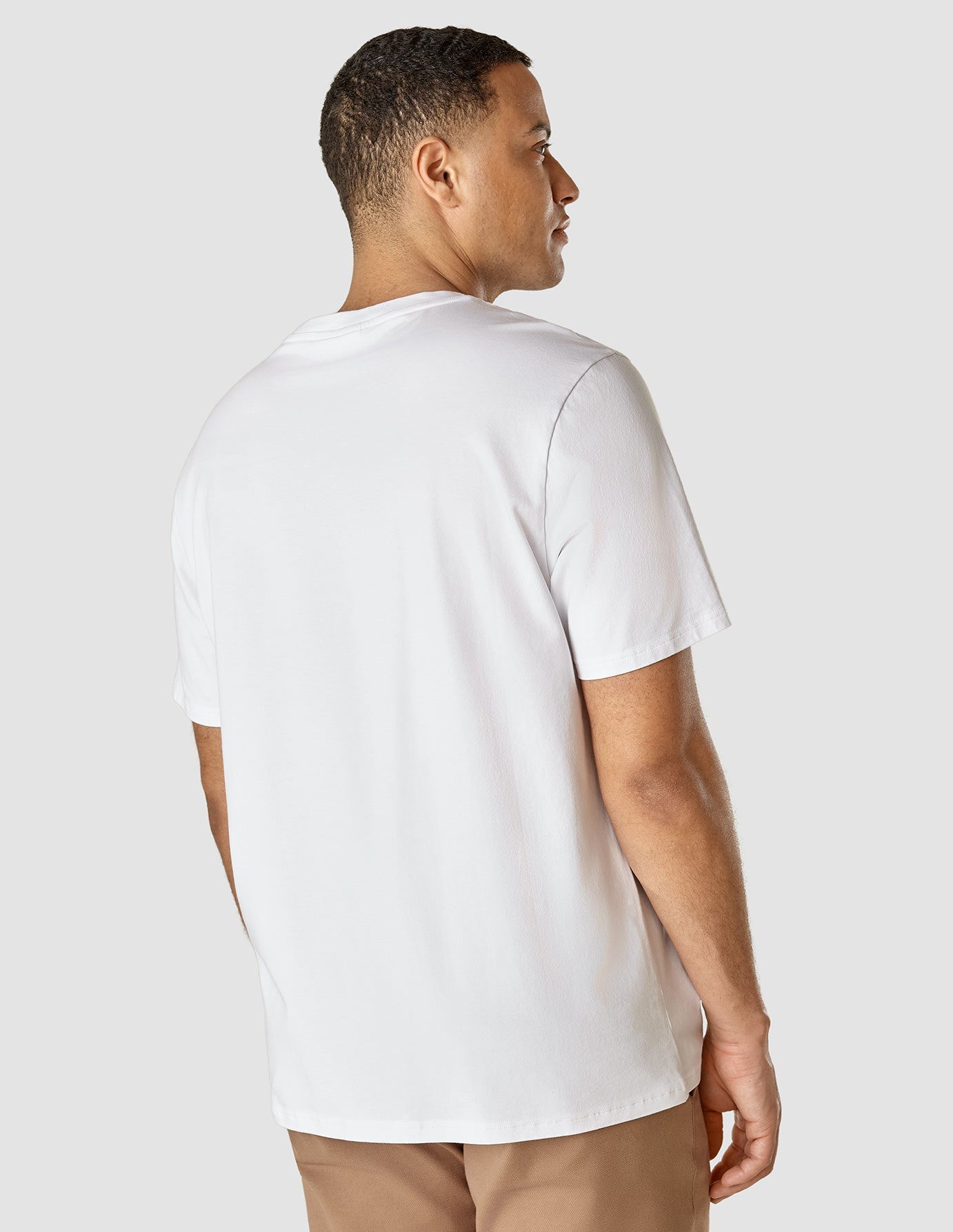 Supima T-Shirt Box Fit Legacy White