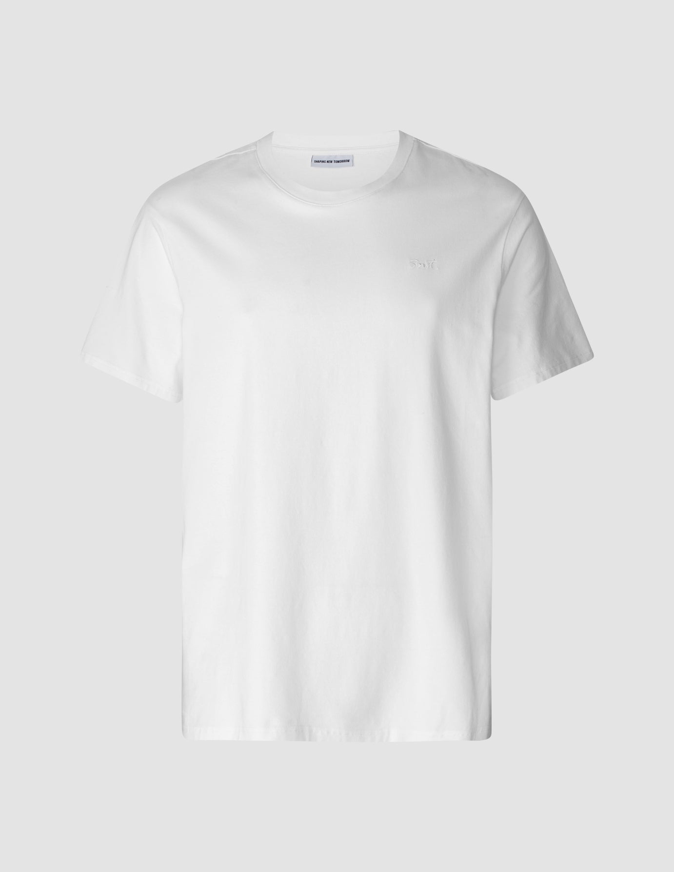 Supima T-Shirt Box Fit Legacy White