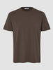 Supima T-shirt Saddle Brown