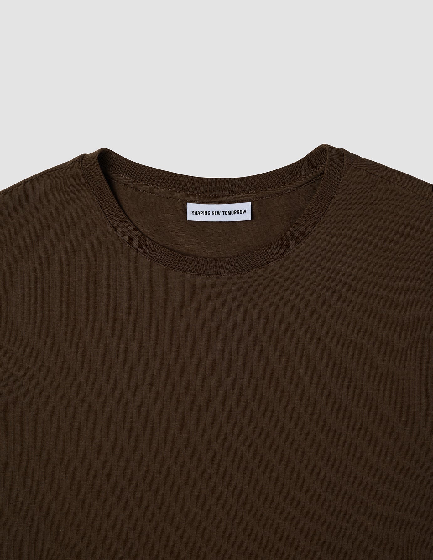 Supima T-shirt Saddle Brown