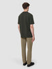 Supima T-shirt Box Fit Green Night