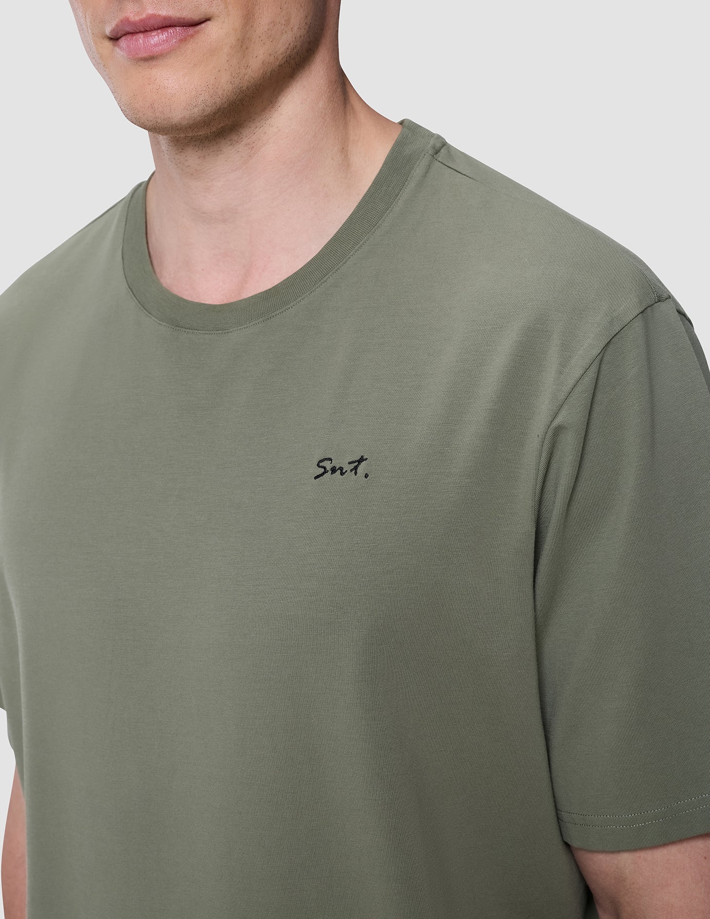 Supima T-shirt Box Fit Legacy Clover Green