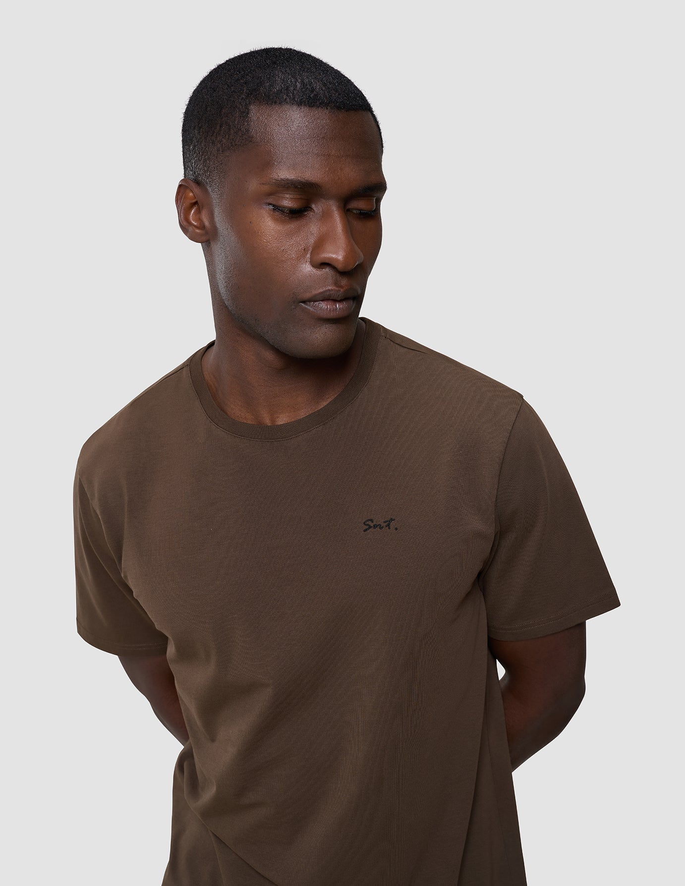 Supima Legacy T-shirt Saddle Brown