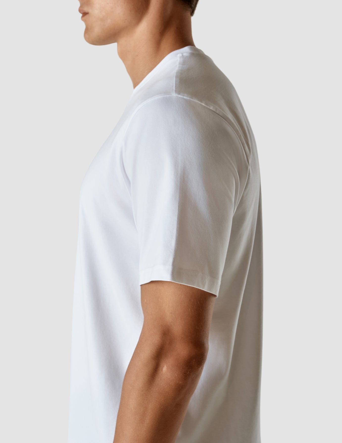 Supima T-shirt Box Fit White