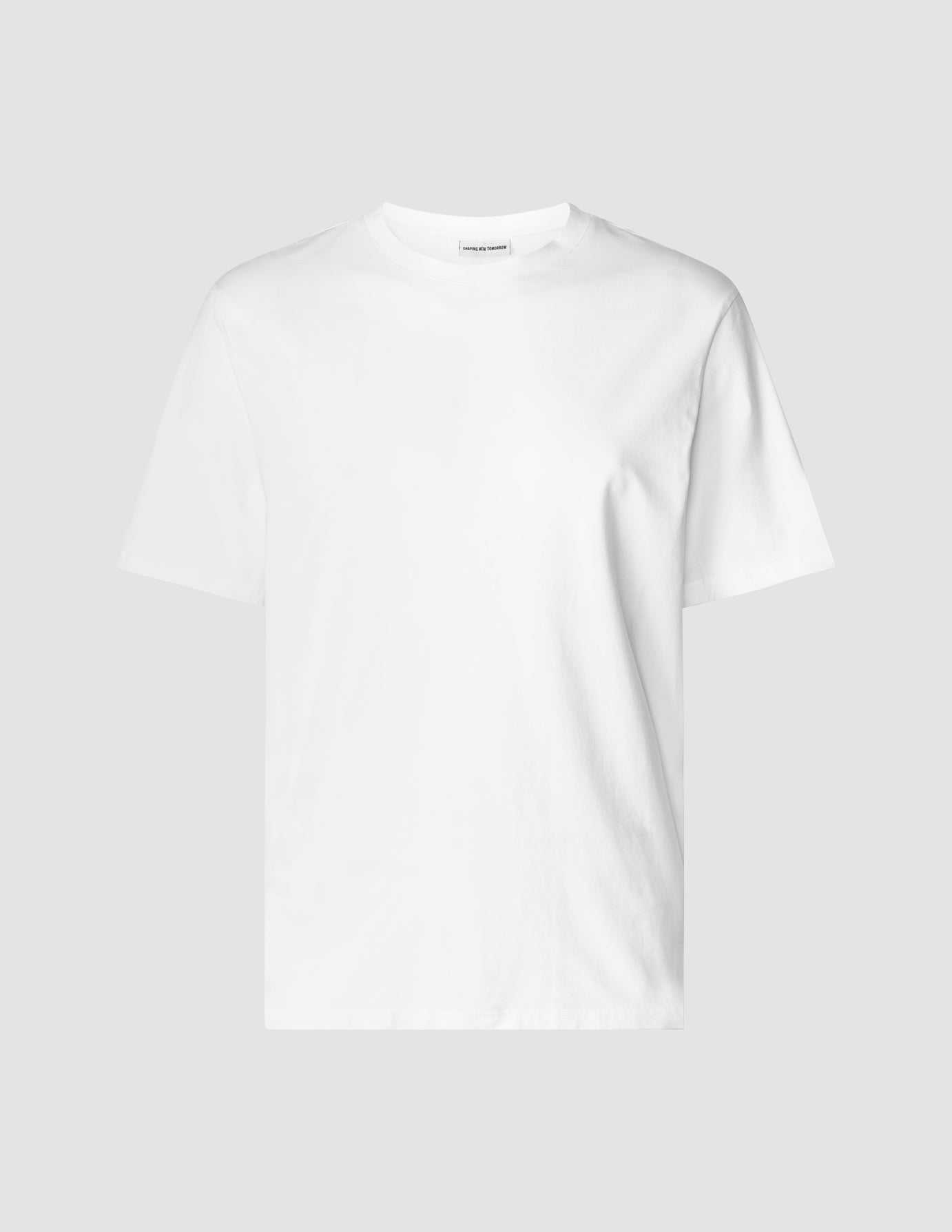 Supima T-shirt Box Fit White