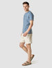 Supima Autograph T-shirt Blue Mirage