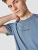 Supima Autograph T-shirt Blue Mirage