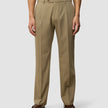 Tech Wool Suit Pants Relaxed Fit Sand