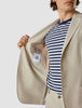 Tech Linen Blazer Sandshell