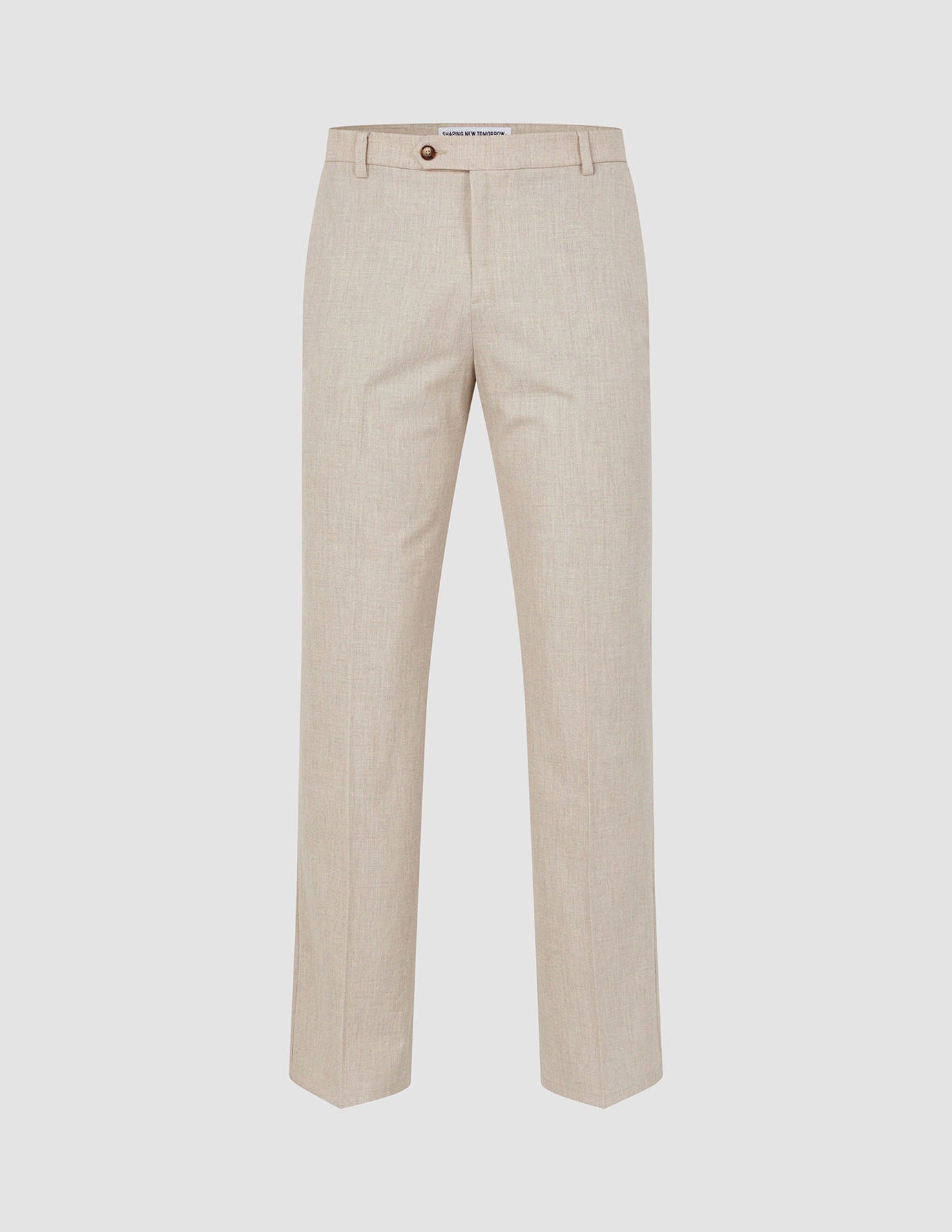 Tech Linen Suit Pants Relaxed Fit Sandshell
