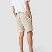 Tech Linen Elastic Shorts Sandshell