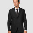 Tech Wool Blazer Black Slim