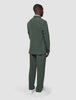 Tech Wool Blazer Green Night Slim