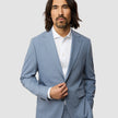 Tech Wool Suit Light Blue